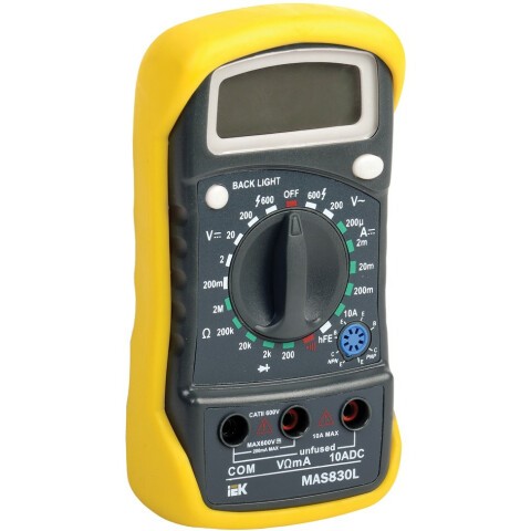 Мультиметр IEK MASTER MAS830L