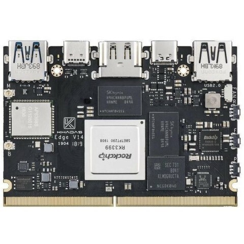 Одноплатный компьютер Khadas Edge Pro Rockchip RK3399
