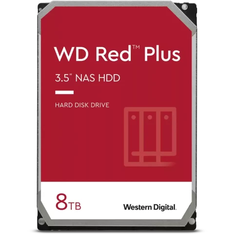 Жёсткий диск 8Tb SATA-III WD Red Plus (WD80EFZZ)