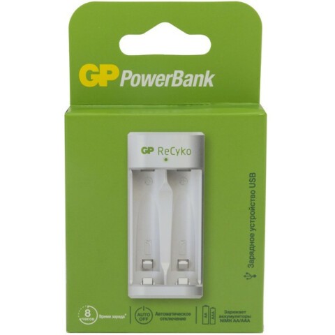 Зарядное устройство для аккумуляторов GP ReCyko E211