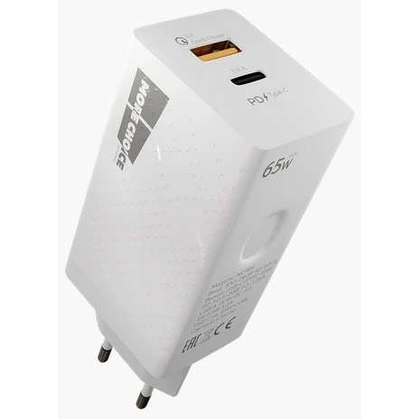 Сетевое зарядное устройство More Choice NC76Sа White