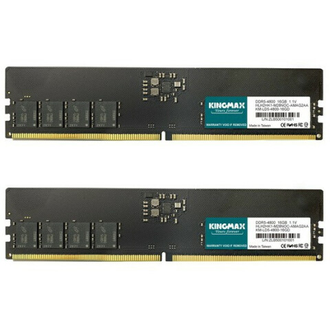 Оперативная память 32Gb DDR5 4800MHz Kingmax (KM-LD5-4800-32GD) (2x16Gb KIT)