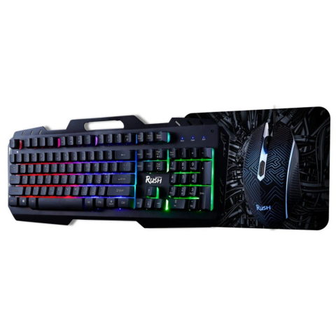 Клавиатура + мышь + коврик SmartBuy SBC-355553G-K