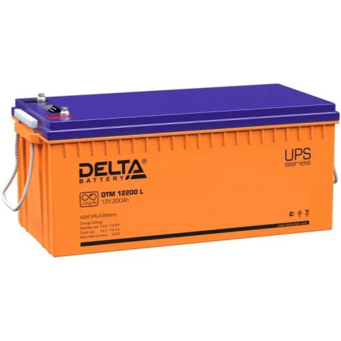 Аккумуляторная батарея Delta DTM12200L