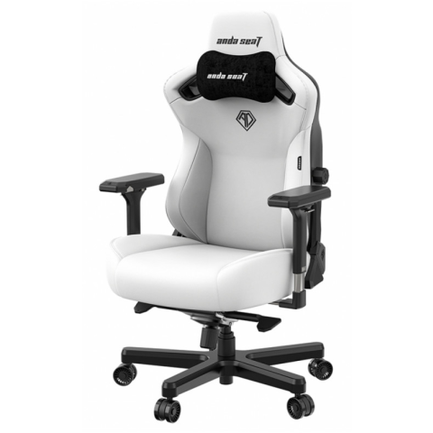 Игровое кресло Anda Seat Kaiser 3 Cloudy White XL