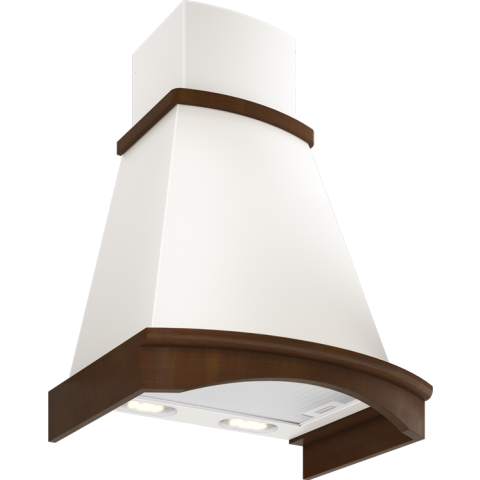 Вытяжка Elikor Ротонда 60П-650-П3Л Beige/Beech Light Brown