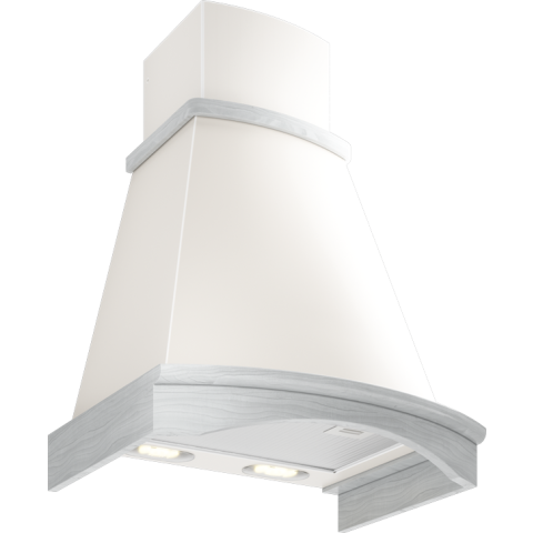 Вытяжка Elikor Ротонда 60П-650-П3Л Beige/Bleached Oak