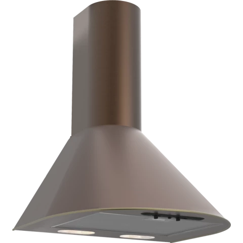 Вытяжка Elikor Эпсилон 50П-430-П3Л Copper antique/Gold