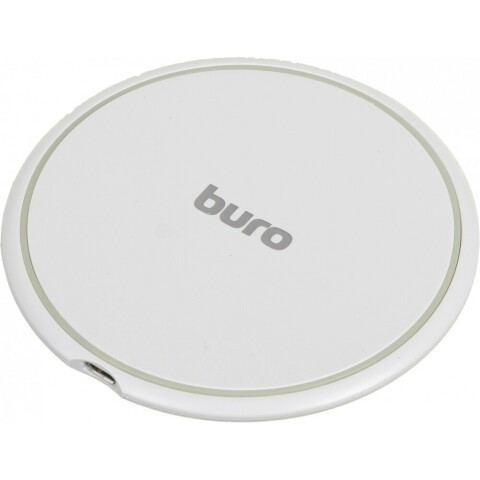 Беспроводное зарядное устройство Buro QF3 1.1A QC White