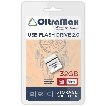 USB Flash накопитель 32Gb OltraMax 50 White