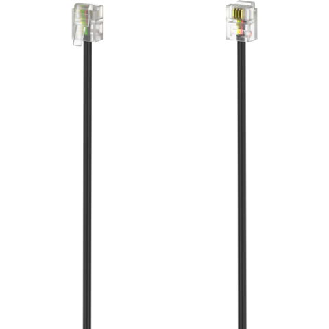 Кабель телефонный 6p4c, 10м, HAMA H-201158