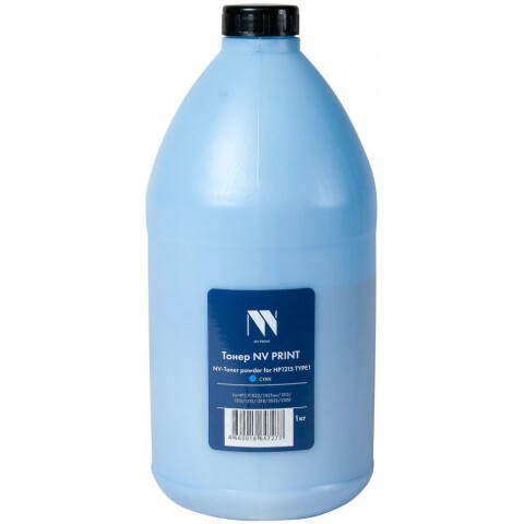 Тонер NV Print HP1215-TYPE1-1KGC Cyan