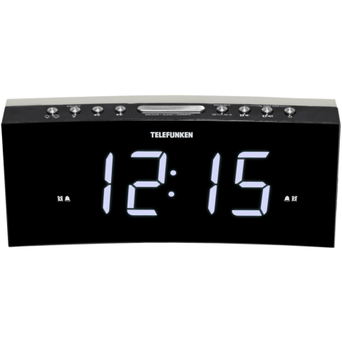 Радиобудильник Telefunken TF-1569U Black