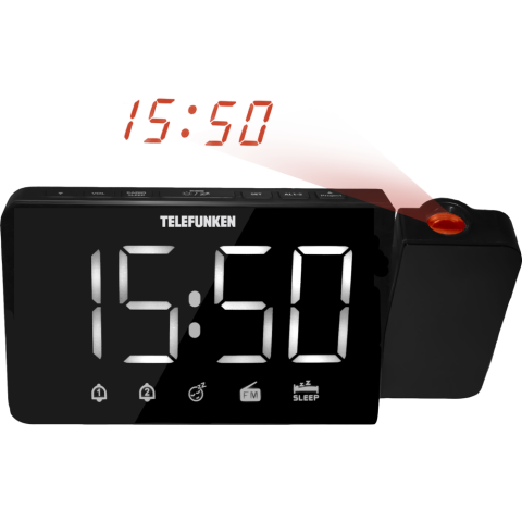 Радиобудильник Telefunken TF-1703 Black