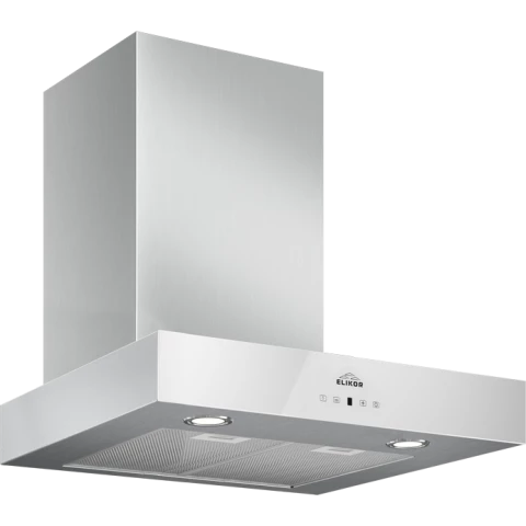 Вытяжка Elikor Агат 60Н-1000-Е4Д Stainless Steel/White