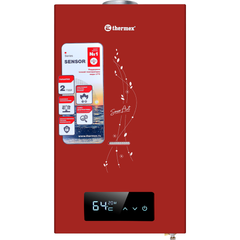 Водонагреватель Thermex S 20 MD Art Red