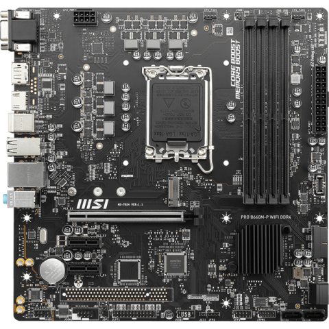 Материнская плата MSI PRO B660M-P WIFI DDR4
