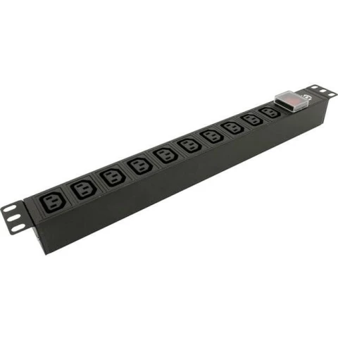 Блок розеток NT SOC.BR 230.10B-10C13-C14 B