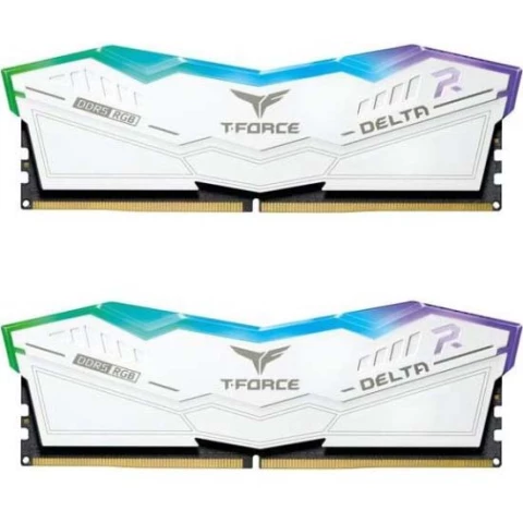 Оперативная память 32Gb DDR5 6200MHz Team T-Force Delta RGB (FF4D532G6200HC38ADC01) (2x16Gb KIT)