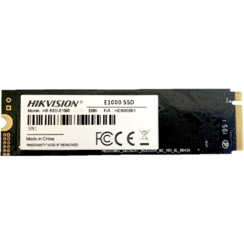Накопитель SSD 512Gb Hikvision E1000 (HS-SSD-E1000/512G) OEM
