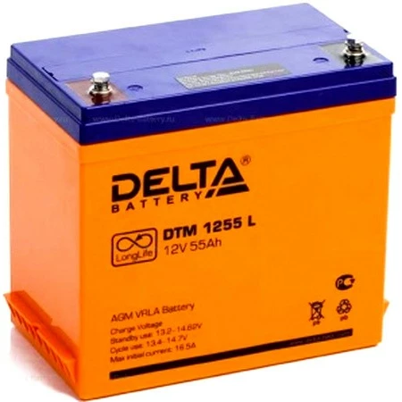 Аккумуляторная батарея Delta DTM1255L