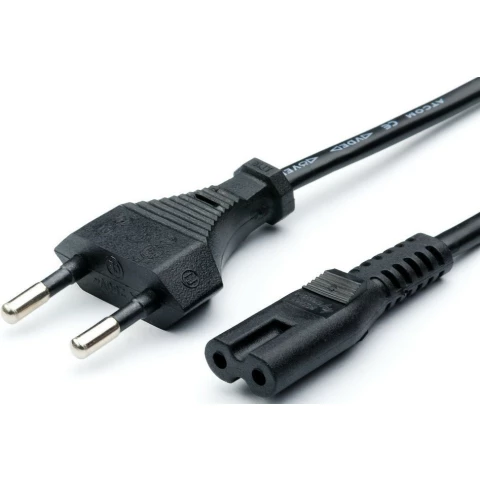 Кабель питания CEE 7/16 - IEC-320-C7, 1.8м, ATCOM AT16134