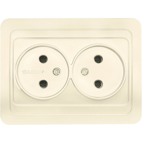 Электрическая розетка SmartBuy SBE-02i-10-S2-N-c