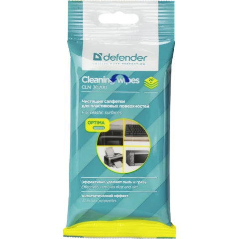 Салфетки Defender CLN 30200 универсальные , 20шт
