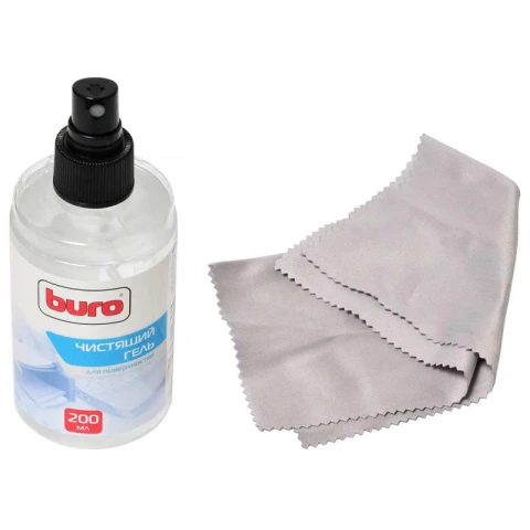 Чистящий набор Buro BU-GSURFACE для пластика, 200мл