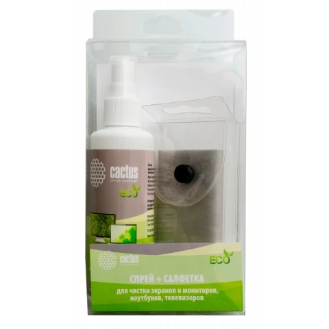 Чистящий набор Cactus CS-S3001E для экранов и оптики