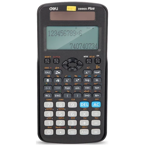 Калькулятор Deli ED991ES Black