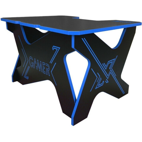 Игровой стол Generic Comfort Gamer Mini Seven Black/Blue