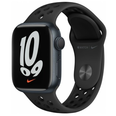 Умные часы Apple Watch Nike Series 7 41mm Midnight (MKN43RU/A)