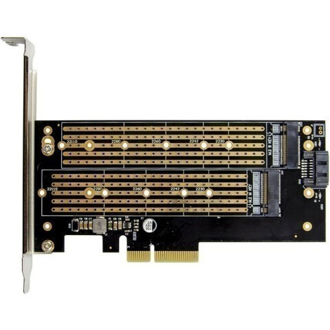 Переходник M.2 - PCI-E/SATA Orient C301E
