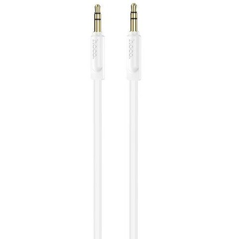 Кабель 3.5 Jack (M) - 3.5 Jack (M), 2м, HOCO UPA16 White (HC-45385)