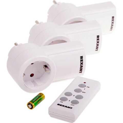 Умная розетка Rexant 10-6030 EU белый