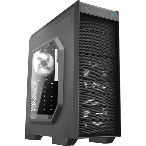 Корпус GameMax G501X White Led
