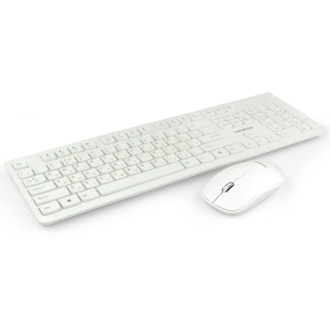 Клавиатура + мышь Гарнизон GKS-140 White