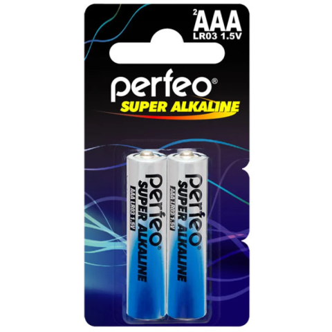 Батарейка Perfeo LR03/2BL mini (2 шт)