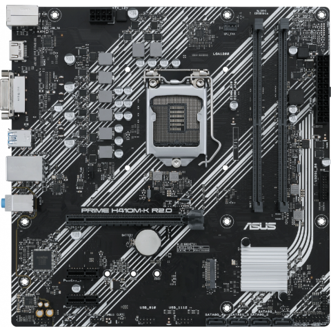 Материнская плата ASUS PRIME H410M-K R2.0 OEM