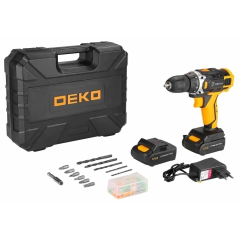 Дрель DEKO DKCD12FU-Li (063-4132)