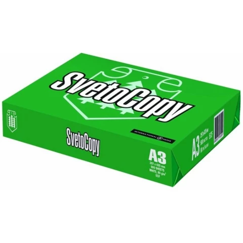 Бумага Светокопи (SVETOCOPY) A3 г. Светогорск 80/500