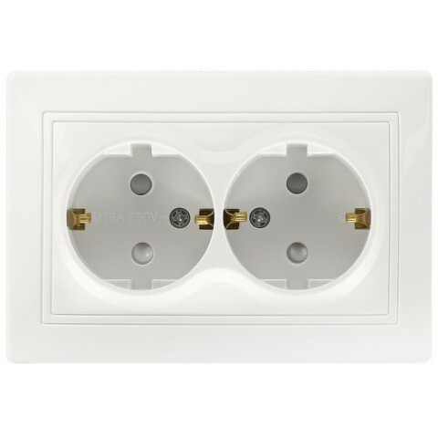 Электрическая розетка SmartBuy Венера SBE-01w-16-S2-1Z