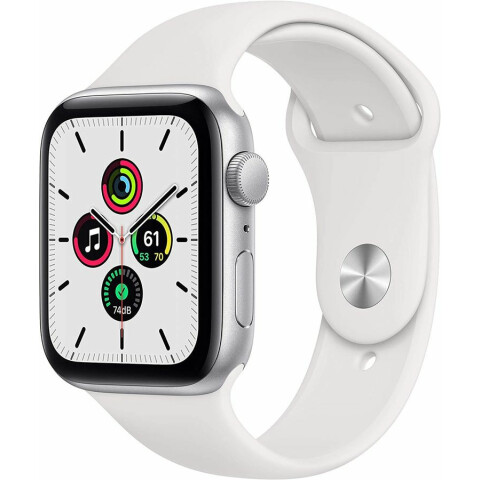 Умные часы Apple Watch SE 44mm Silver/White (MYDQ2B/A)