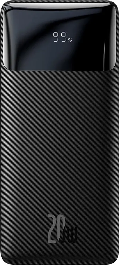 Внешний аккумулятор Baseus Bipow Digital Display Power Bank 30000 мА⋅ч 20W, чёрный