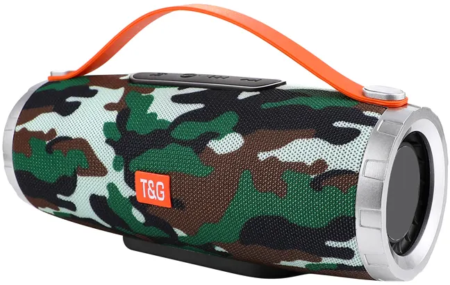 Беспроводная колонка T&G TG-109, камуфляжный