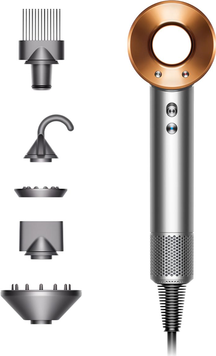 Фен Dyson Supersonic HD08, серебристый