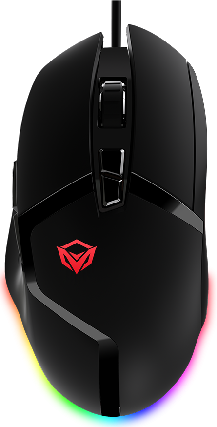 Игровая мышь MeeTion G3325 с подсветкой, черный