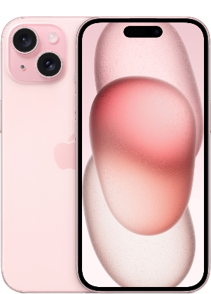 iPhone 15 128 GB (nano-SIM+eSIM), розовый