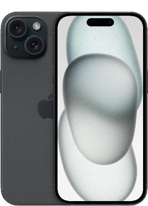 iPhone 15 128 GB (nano-SIM+nano-SIM), чёрный